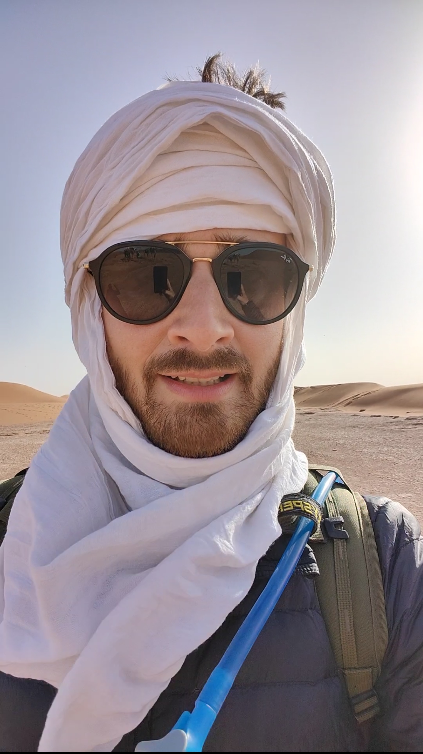 Quentin de Pret, guide de la retraite désert marocain — Vallée du Drâa